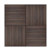 Akusztikus falpanel Deco II dió hatású 60x60x1,8 cm
