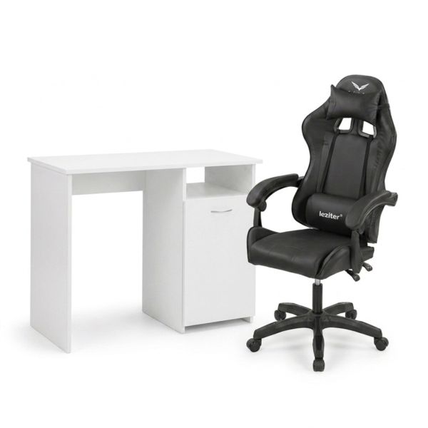 Family One íróasztal szett Raven gamer forgószékkel