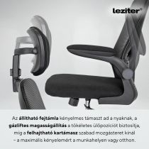 Family Pro íróasztal szett Flexo ergonomikus forgószékkel