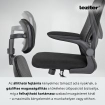 Family One íróasztal szett Flexo ergonomikus forgószékkel