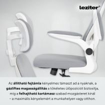 Family Pro íróasztal szett Flexo ergonomikus forgószékkel
