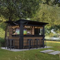 Deco műanyag kerti bár, kerti ház