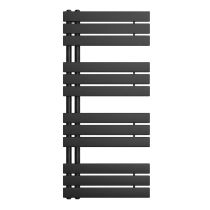 Solaro Design törölközőszárító radiátor 1200x500 mm fekete