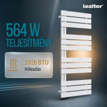 Solaro Design törölközőszárító radiátor 1200x500 mm fehér