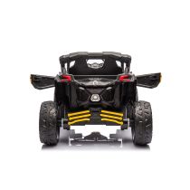 Elektromos gyerek buggy Can-Am Maverick 4x4 sárga 2 személyes
