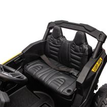 Elektromos gyerek buggy Can-Am Maverick 4x4 sárga 2 személyes