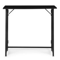 Összecsukható íróasztal 80x45 cm laptop asztal fekete