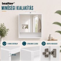 Luna 60 felső tükrös szekrény winston tölgy