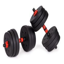 Állítható súlyzók 2x10 kg-os súlyzószett 20 kg-os rúd